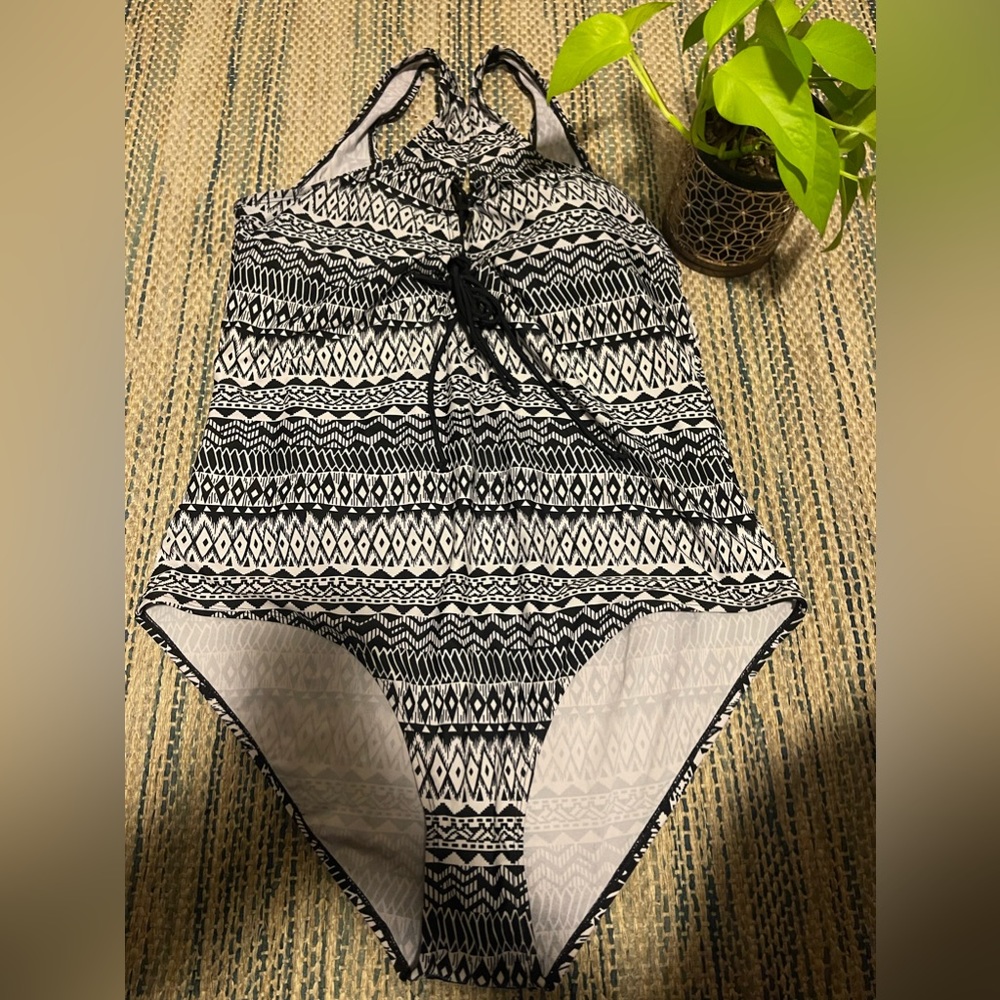 Sexy Boho One Piece Swim Suit